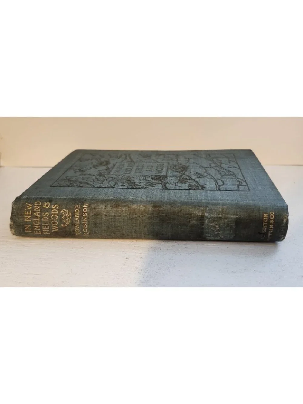 1896 1st Ed. In New England Fields and Woods Rowland Robinson Antique HC
